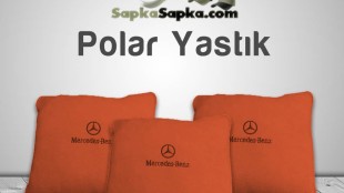 Turuncu Polar Yastık