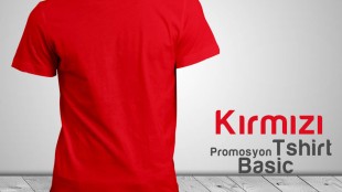 Promosyon Tişört Kırmızı