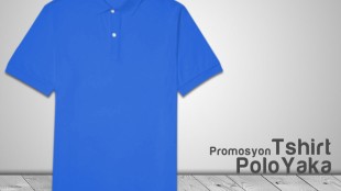Promosyon Polo Yaka Tshirt Mavi