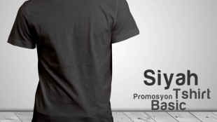 Promosyon Tişört Siyah